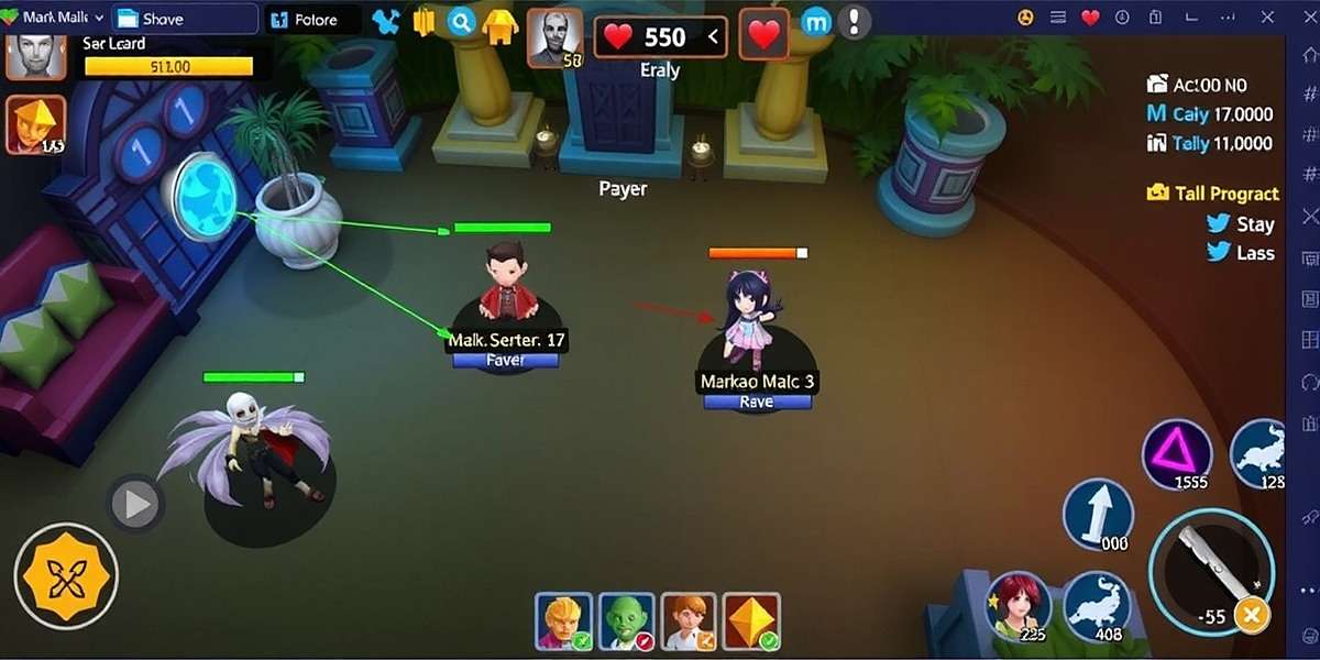 Margao Magic - Social Features and Community Play Margao Magic Social Gameplay showing players trading items and helping each other