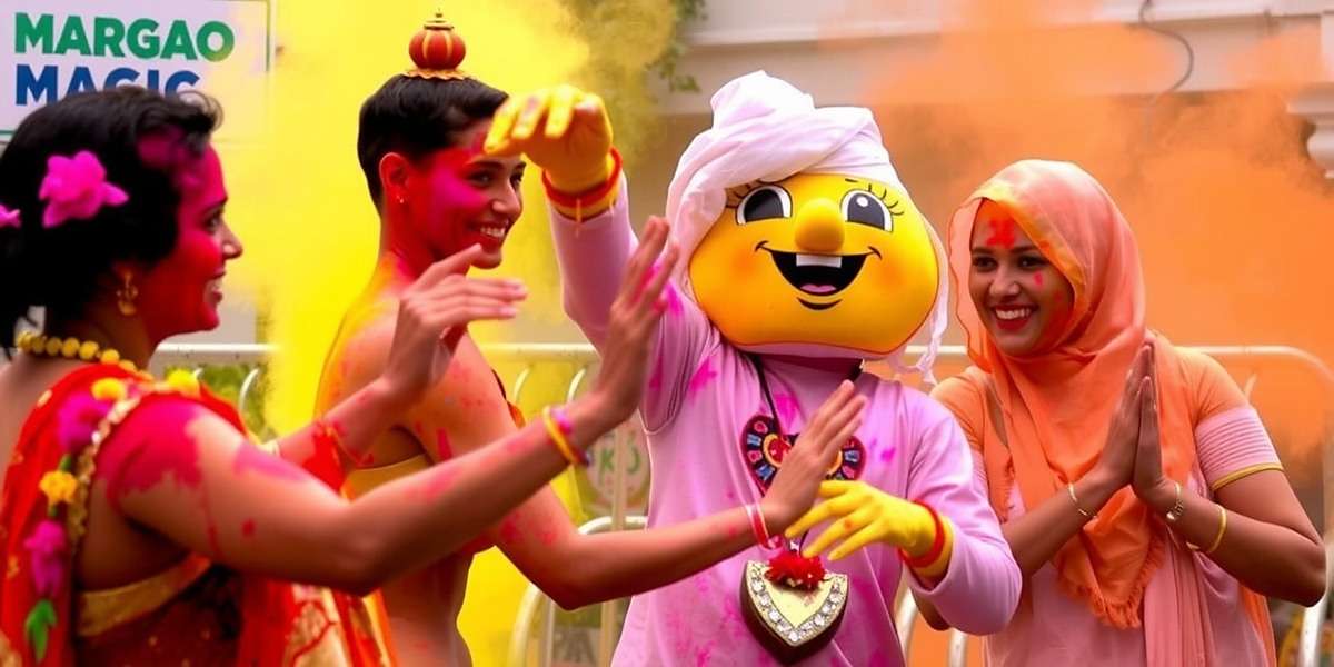 Margao Magic - Holi Festival Celebrations Margao Magic Holi Event showing colorful celebrations and characters